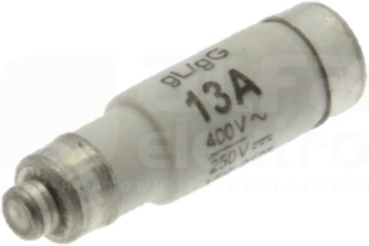 D01 13A T GL/GG 400VAC E14 Wkładka bezpiecznikowa D01