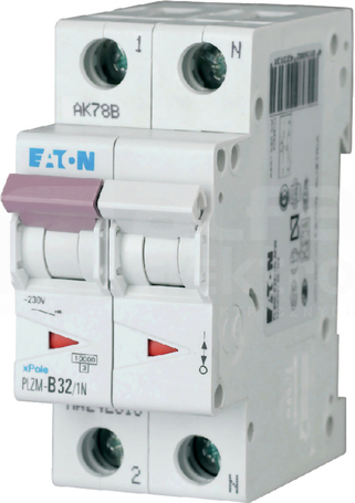 PLZM-D32/1N-MW 1P+N D32A 10kA Wyłącznik nadprądowy
