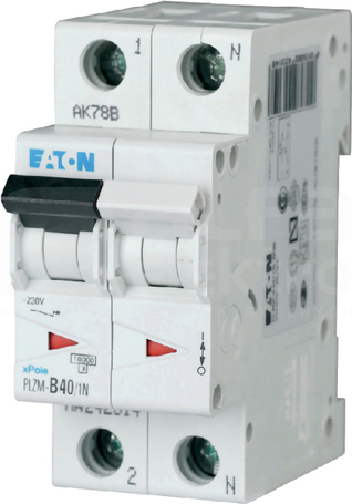 PLZM-B40/1N-MW 1P+N B40A 10kA Wyłącznik nadprądowy