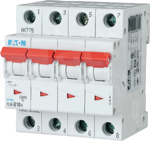 PLSM-D10/4-MW 4P D10A 10kA Wyłącznik nadprądowy