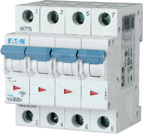 PLSM-D20/4-MW 4P D20A 10kA Wyłącznik nadprądowy