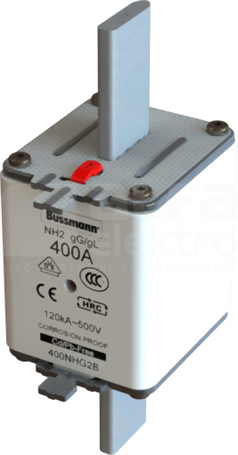 WT/NH-2 gL/gG 450A 500V Wkładka bezpiecznikowa NH podwójny wskaźnik