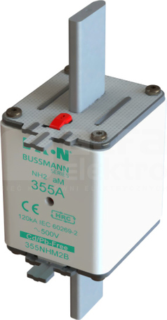 WT/NH-2 aM 400A 500V Wkładka bezpiecznikowa NH podwójny wskaźnik