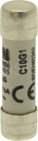 CH10x38 gG 1A 500VAC Wkładka topikowa cylindryczna