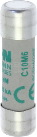 CH10x38 aM 6A 500VAC Wkładka topikowa cylindryczna