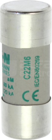 CH22x58 aM 6A 690VAC Wkładka topikowa cylindryczna