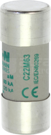 CH22x58 aM 63A 690VAC Wkładka topikowa cylindryczna