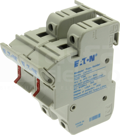 CH142DU 2P 50A 690VAC 14x51 Podstawa bezpiecznikowa