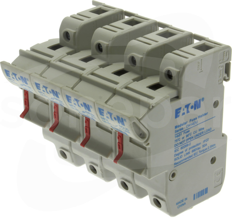 CH143DNU 14x51mm 3P+1N 50A 690VAC Podstawa bezpiecznikowa