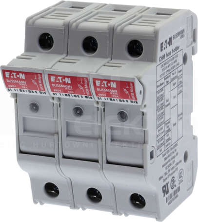 CHM3DU 3P 32A 600VAC 10x38 Podstawa bezpiecznikowa