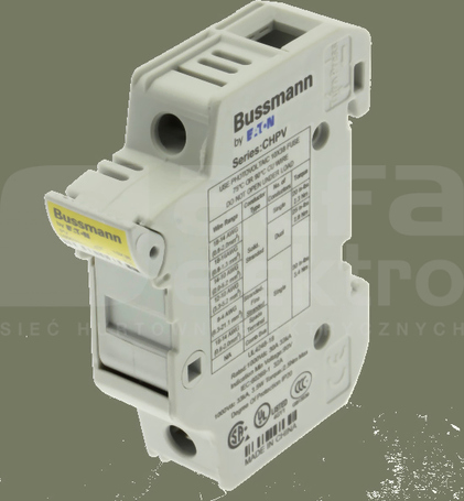 2P 32A 1000VDC 10x38 Podstawa wkładki cylindrycznej
