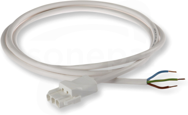 NAL310T15080 biały (8,0m) Przewód+wt.3x1,5 ENSTONET