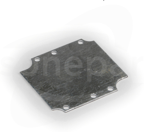 HMP1616B 144x143x1,5 Płyta montażowa CUBO H stal