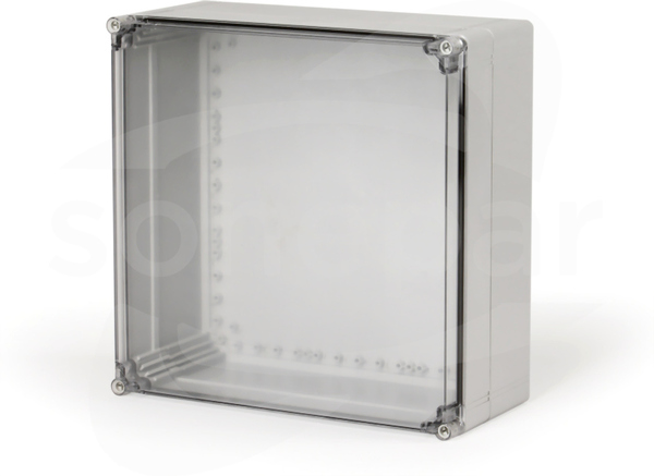 OPCP404018G 400x400x187 Obudowa CUBO O PC pokr.szara