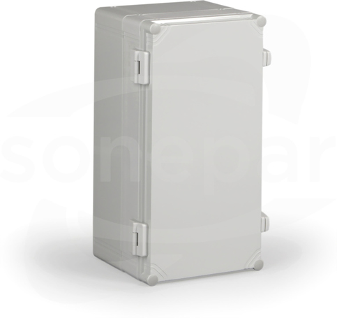 WPCP204018G 200x400x185 Obudowa CUBO W PC pok.szara