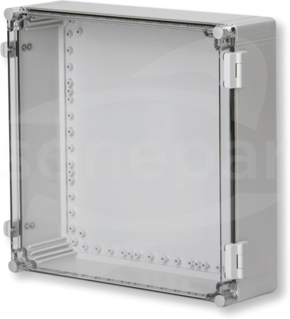 WPCP404013T 400x400x132 Obudowa CUBO W PC pok.przezr.
