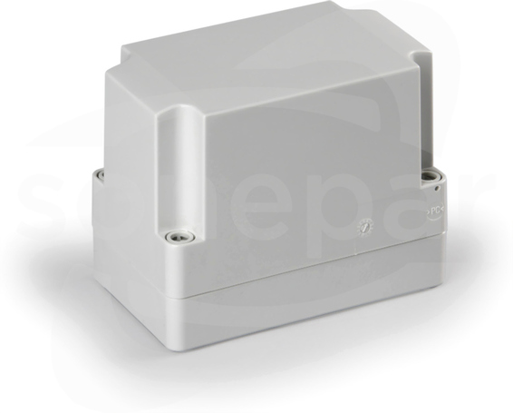 SABP081310LG 75x125x100 Obudowa CUBO S ABS pok.szara