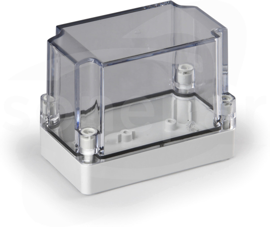 SPCP081310LT 75x125x100 Obudowa CUBO S PC pok.przez