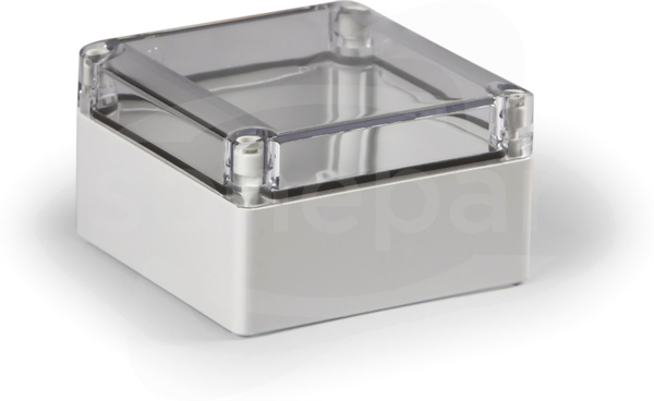SPCP131308T 125x125x75 Obudowa CUBO S PC pok.przez