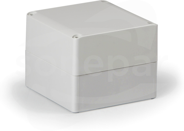 SPCP131310G 125x125x100 Obudowa CUBO S PC pok.szara