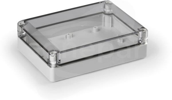 SPCP131805LT 125x175x50 Obudowa CUBO S PC pok.przez