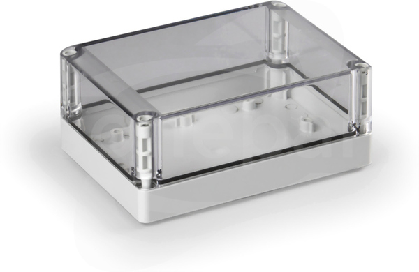 SPCP131808LT 125x175x75 Obudowa CUBO S PC pok.przez