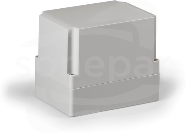 SPCP131815G 125x175x150 Obudowa CUBO S PC pok.szara