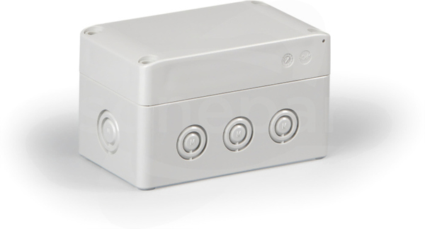 SPCM081308G 75x125x75 Obudowa CUBO S PC pok.szara