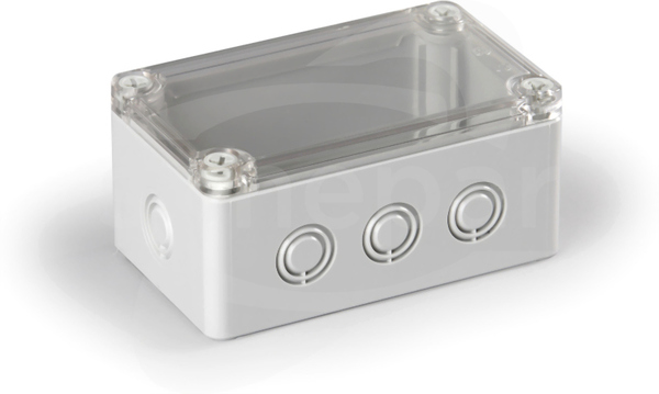 SPCM081306T 75x125x60 Obudowa CUBO S PC pok.przez