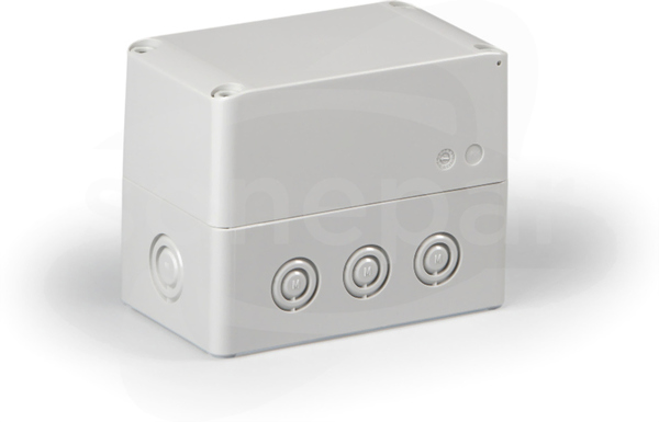 SPCM081310G 75x125x100 Obudowa CUBO S PC pok.szara