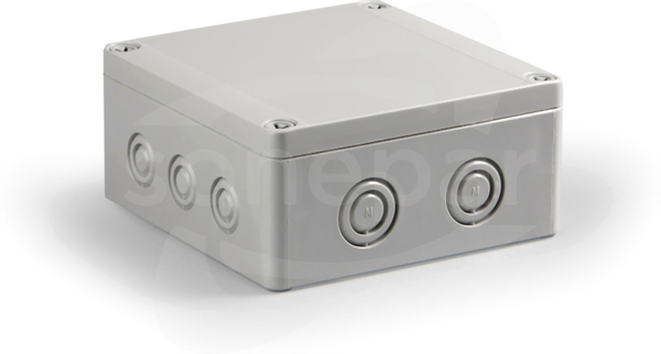 SPCK131306G 125x125x60 Obudowa CUBO S PC pok.szara