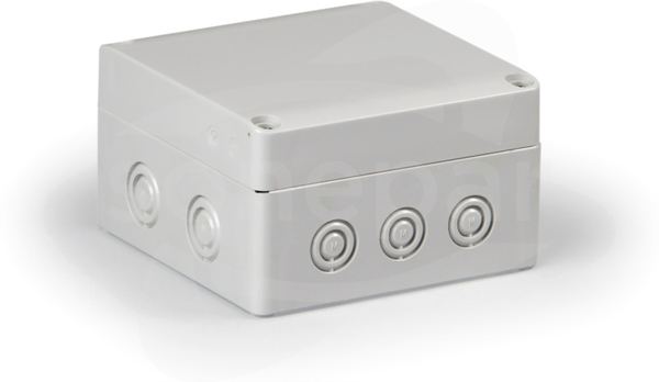 SPCK131308G 125x125x75 Obudowa CUBO S PC pok.szara
