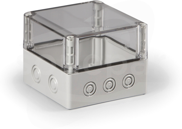 SPCM131310T 125x125x100 Obudowa CUBO S PC pok.przez