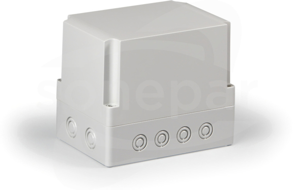 SPCK131815G 125x175x150 Obudowa CUBO S PC pok.szara