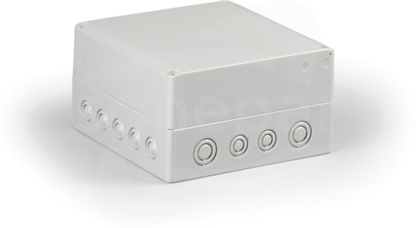 SPCM181810G 175x175x100 Obudowa CUBO S PC pok.szara
