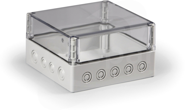 SPCM181810T 175x175x100 Obudowa CUBO S PC pok.przez