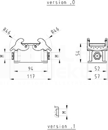 BAS GUT GB 10 M20 50 A1 Obudowa dolna