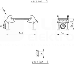 BAS GUT GC 24 M25 50 A1 Obudowa dolna