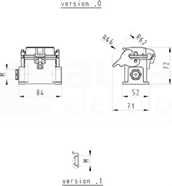 BAS GUT GT 6 M20 50 A1 Obudowa dolna