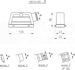 BAS GOT GA 24 M32 50 A1 Obudowa górna