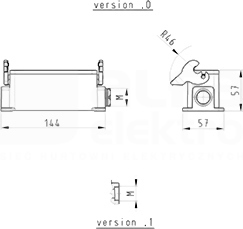 BAS GUT GM 24 M25 50 A1 Obudowa dolna