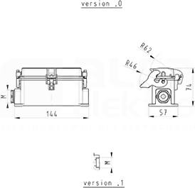 BAS GUT GT 24 M25 50 A0 Obudowa dolna