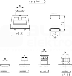 BAS GOT GC 40HM25 50 A2 Obudowa górna