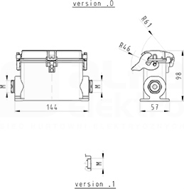 BAS GUT GR 64HM32 50 A1 Obudowa dolna
