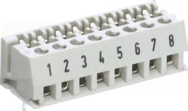 LPSTL 1/16 Kontakt kątowy PCB