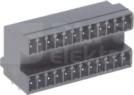 8513 SEG 8/16 W OB Nagłowek pinów PCB