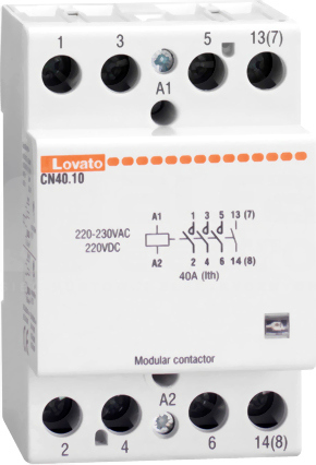 CN40.10 220/240V 50/60Hz Stycznik modułowy