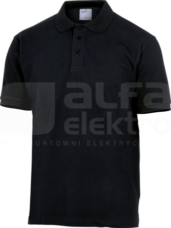 AGRA czarny S Koszulka polo