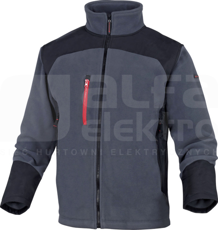 BRIGHTON szaro-czarny XL Bluza polar