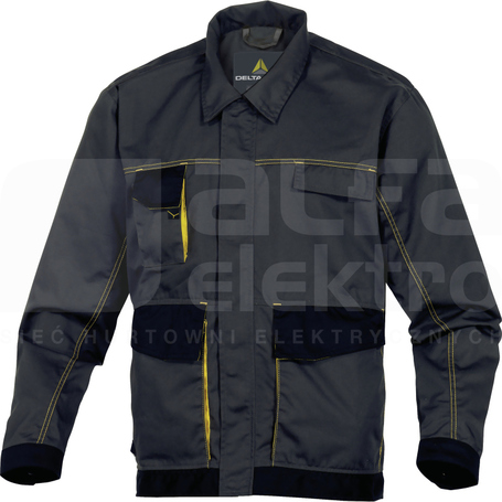 DMACHVES szaro-żółty 3XL Bluza D-MACH